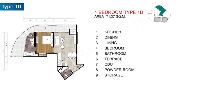 Star Residence Condo, พัทยา, พระตำหนัก - photo, price, location map