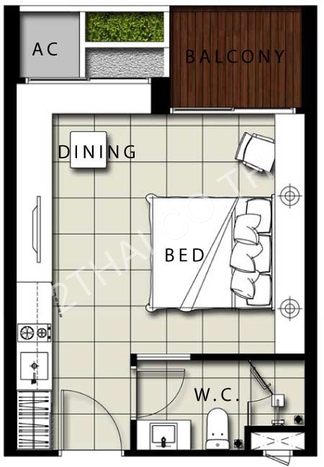 Elegance Pattaya Condo, พัทยา, พระตำหนัก - photo, price, location map