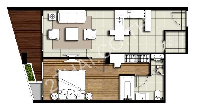 Elegance Pattaya Condo, พัทยา, พระตำหนัก - photo, price, location map