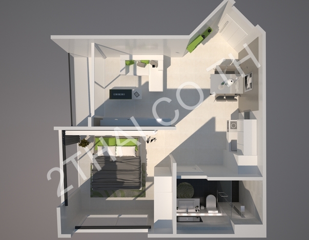 Imperial Twins Residence, พัทยา, พระตำหนัก - photo, price, location map