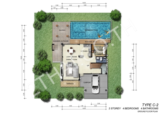 Baan Dusit Pattaya Park, พัทยา, ห้วยใหญ่ - photo, price, location map