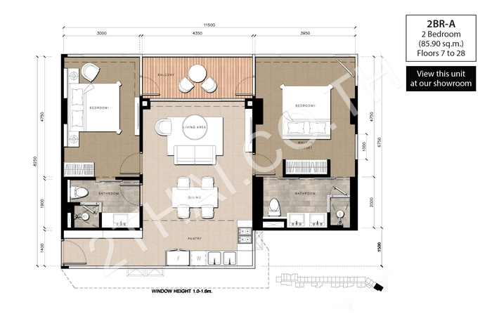 The Riviera Jomtien, พัทยา, จอมเทียน - photo, price, location map