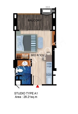 De Amber Condo Bang Saray, พัทยา, บางเสร่ - photo, price, location map