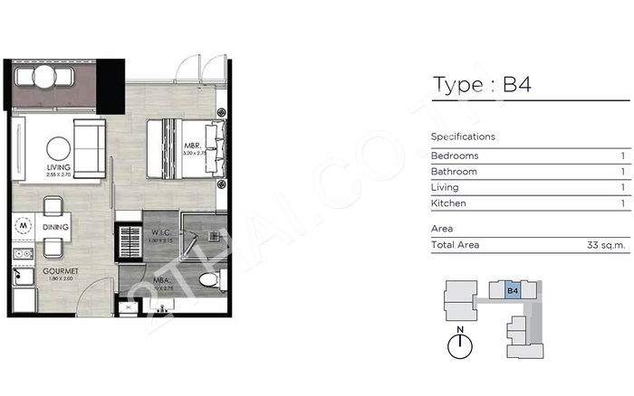 Andromeda Condominium, พัทยา, พระตำหนัก - photo, price, location map