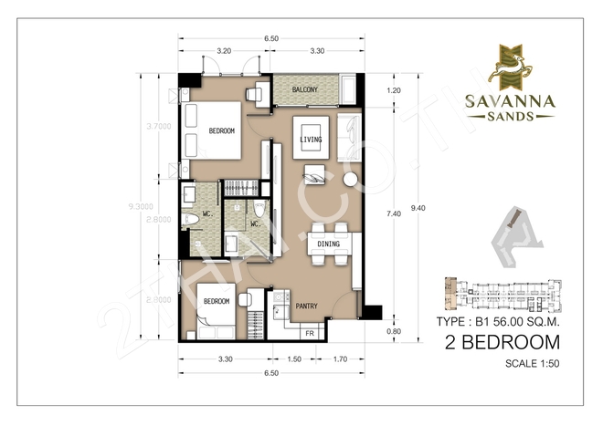 Savanna Sands Condo, พัทยา, จอมเทียน - photo, price, location map