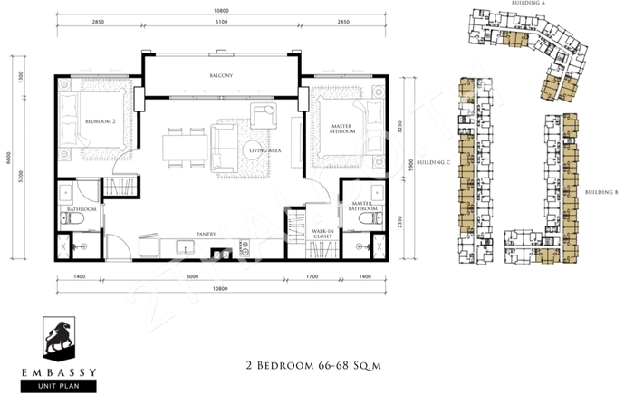 Embassy Condominium Pattaya, พัทยา, จอมเทียน - photo, price, location map