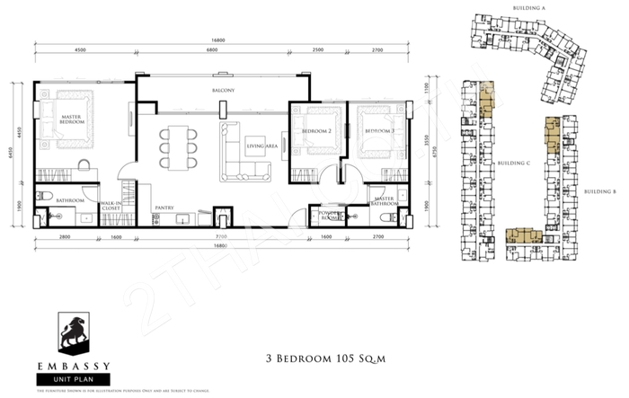 Embassy Condominium Pattaya, พัทยา, จอมเทียน - photo, price, location map