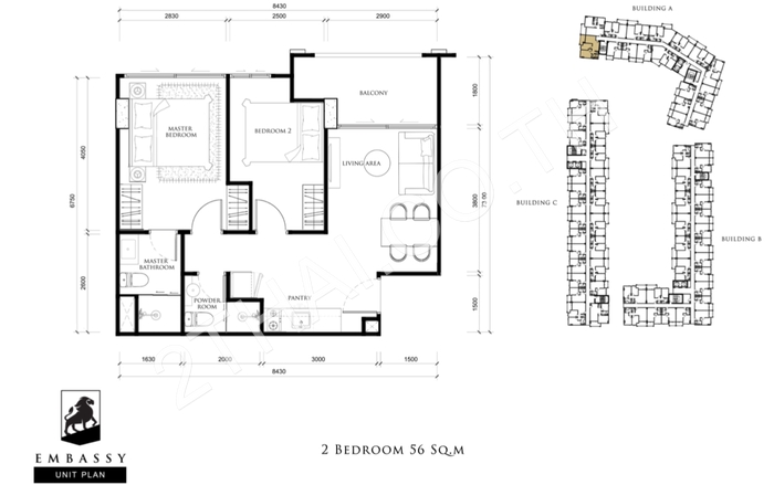 Embassy Condominium Pattaya, พัทยา, จอมเทียน - photo, price, location map