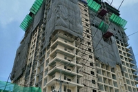 Construction of City Garden Tower 